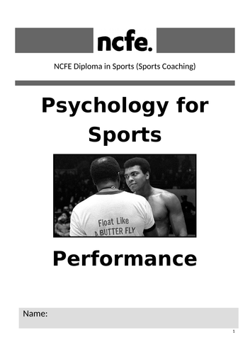 NCFE Level 2 Psychology