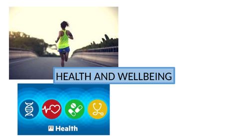 Health and Wellbeing bundle