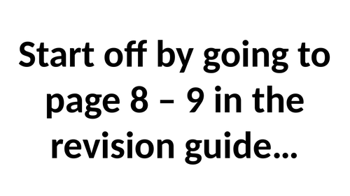 AQA B GCSE - Revision - Chapters 1, 2, 3, 4, 5, 6, 7, 8, 11 and 12