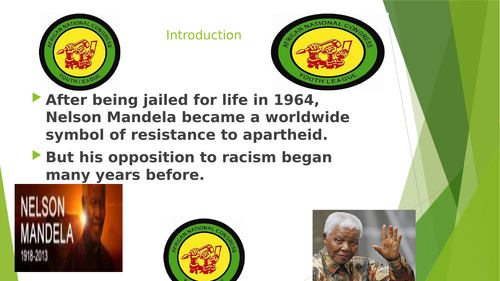 Why was Nelson Mandela significant to the end of Apartheid and dev. of democracy in South  Africa