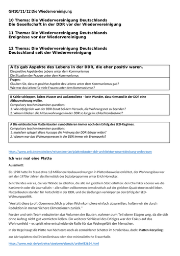 Edexcel German A Level A2 Speaking Practice Booklet On