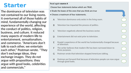 20 AQA English Language Paper 2 Q1s