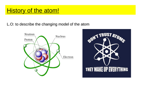 Edexcel GCSE Atomic History - Gd 5-9