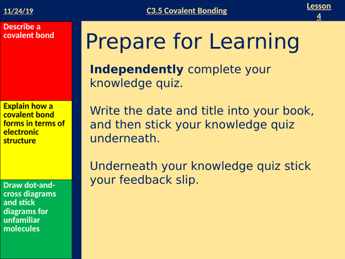 Covalent Bonding - Full Lesson