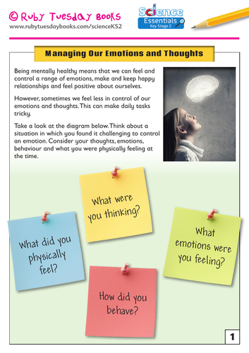 Managing Our Emotions and Thoughts