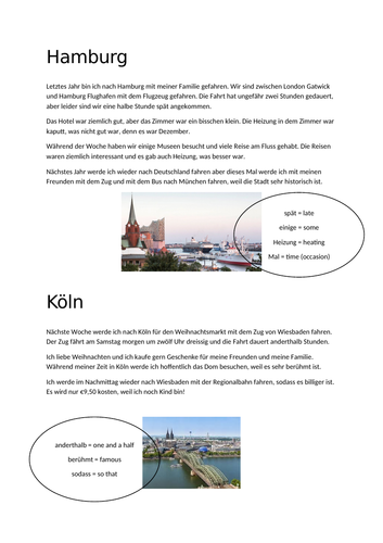 Trips in Germany