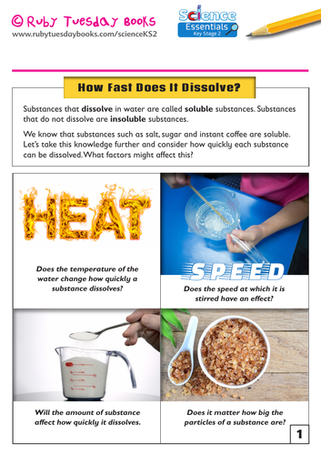 How Fast Does It Dissolve?