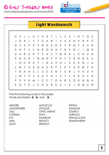 Light - Word Search