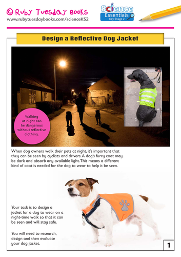 Design a Reflective Dog Jacket