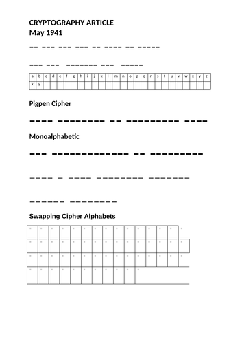 Cryptography