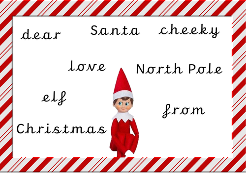 Elf on the Shelf Precursive Sound Mat