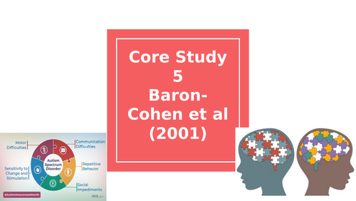 Baron-Cohen et al (2001)