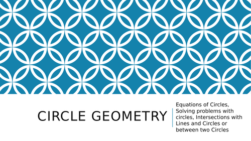 Equations of Circles