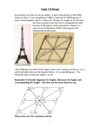 Angles Challenge