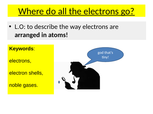 Edexcel electronic configuration the basics Gd 1 -5