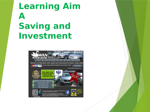 L3 BTEC Business (2016 Spec) Unit 3 Exam - Learning Aim A