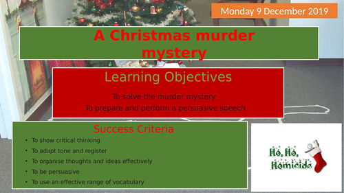 A Christmas Murder Mystery