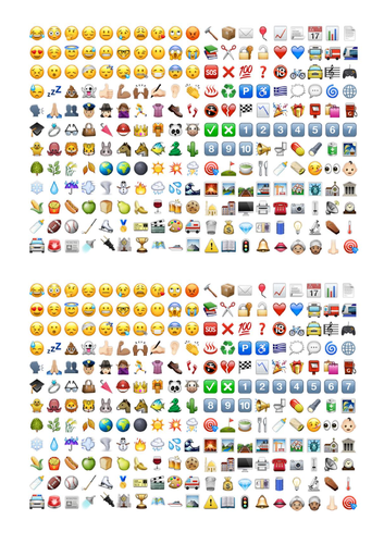 Emoji template