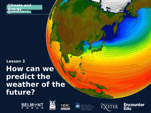 Climate and Energy KS4: How can we predict future weather?