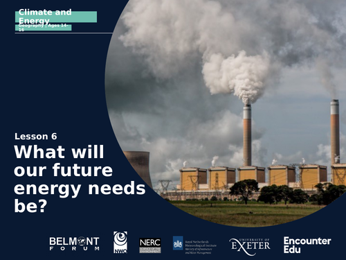 Climate and Energy KS4: Future energy needs