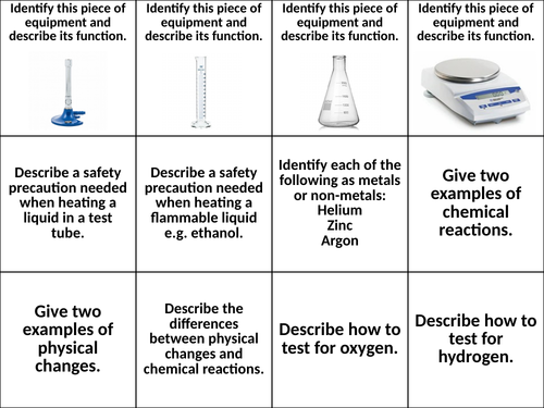 Reactivity Revision KS3