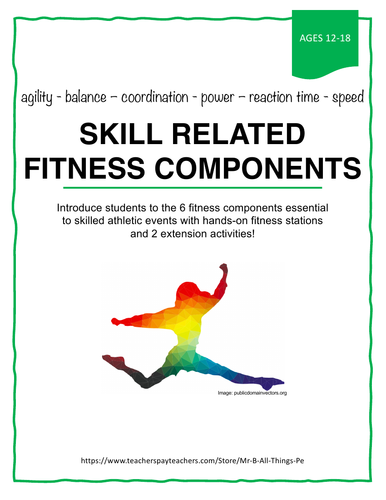 SKILL RELATED FITNESS COMPONENTS
