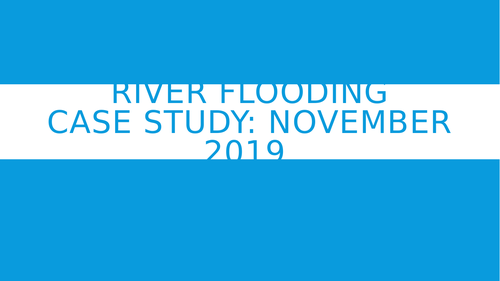 River Flooding November 2019
