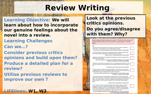 Writing a Review for Of Mice and Men