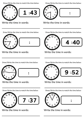 Tell the time? | Teaching Resources