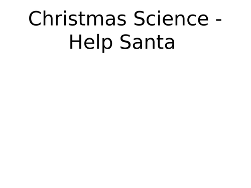 Santa Science