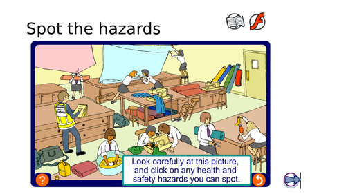 Spot the Hazard starter- Textiles
