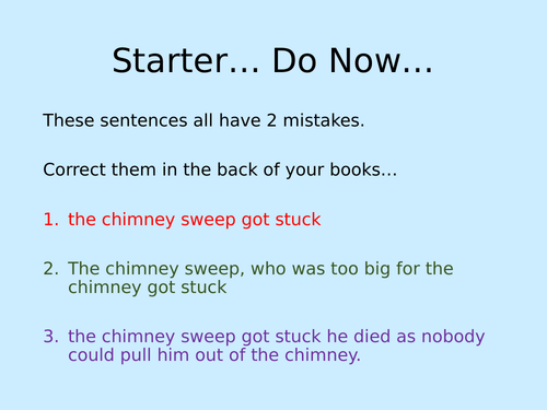 Crafting Sentences For Suspense Oliver Twist Teaching Resources 