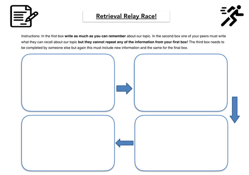 Retrieval Relay Race