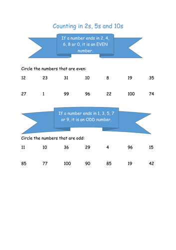 Y1 Maths - Place Value (Free)
