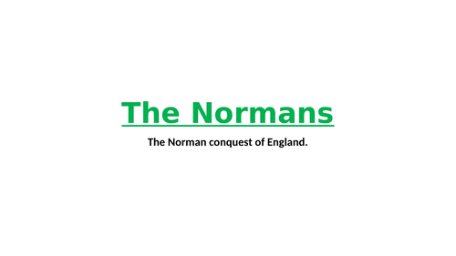 The Normans