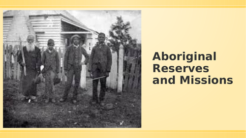 Australian History: Aboriginal Reserves and Missions