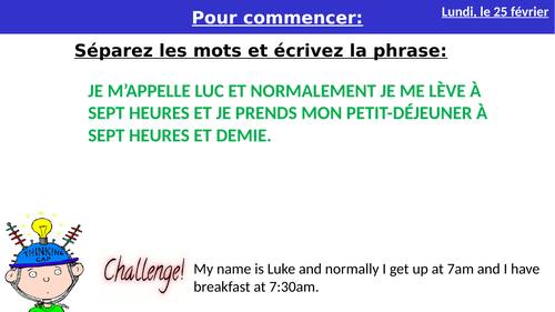 En ville - places and prepositions - French