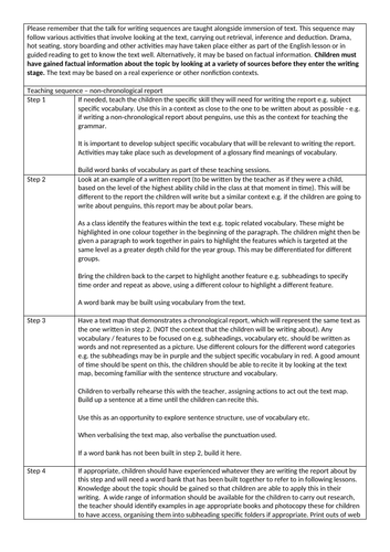 Non chronological report powerpoint ks1 picture