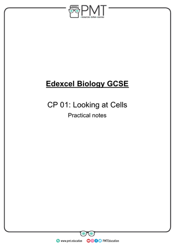 Edexcel GCSE Biology Core Practicals