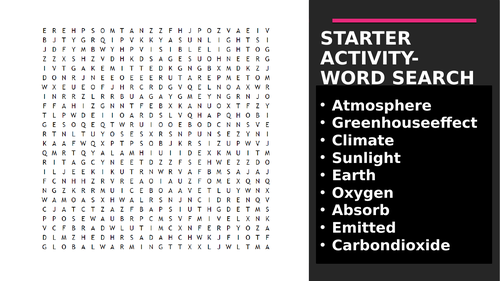 Greenhouse gases-Year 9