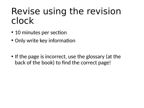 Crash Course/ Revision Re-cap for GCSE DT AQA
