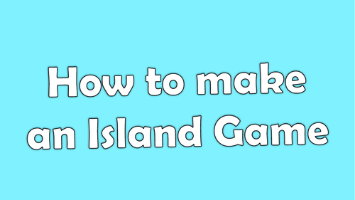 Kodu Island Game Tutorial