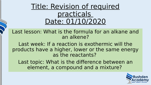 Variables in science experiments