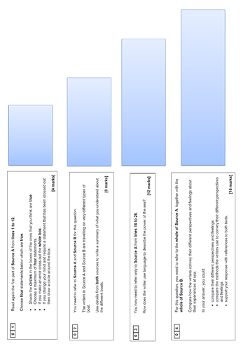 AQA 2019 Language Paper 2 DIRT tasks