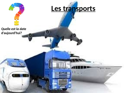 Transports, French Year 8