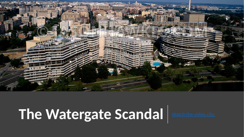 How did Watergate change the political landscape of the USA?