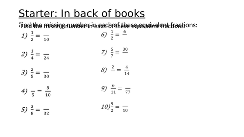 Adding and Subtracting Fractions Butterfly Method