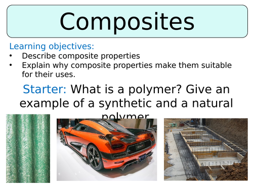 KS3 ~ Year 8 ~ Composite Materials