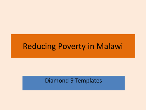 Deciding how to reduce poverty in Malawi