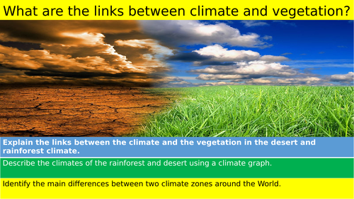 Climates - Desert and Rainforests